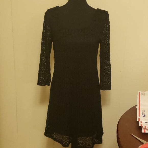 2/$15 😊 Maurices size medium Black dress - Picture 2 of 4
